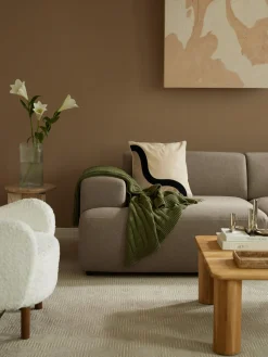 Westwing Collection Funda de cojín estampada Vila