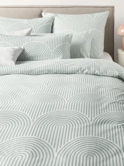 Westwing Collection Funda nórdica de algodón Arcs