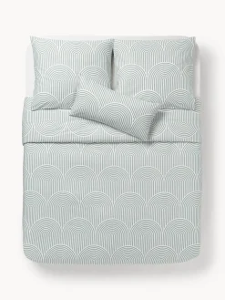 Westwing Collection Funda nórdica de algodón Arcs