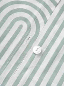 Westwing Collection Funda nórdica de algodón Arcs