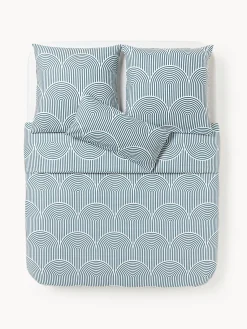 Westwing Collection Funda nórdica de algodón Arcs