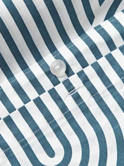 Westwing Collection Funda nórdica de algodón Arcs