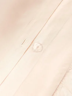 Westwing Collection Funda nórdica de algodón con volantes Louane