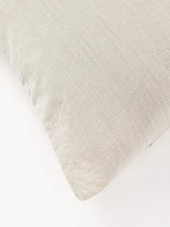 Westwing Collection Funda nórdica de algodón lavado a rayas Caspian^ Fundas Nórdicas|Mantas