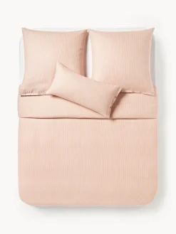 Westwing Collection Funda nórdica de franela con rayas finas Javon^ Fundas Nórdicas|Mantas