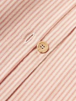 Westwing Collection Funda nórdica de franela con rayas finas Javon^ Fundas Nórdicas|Mantas