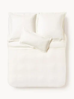 Westwing Collection Funda nórdica de lino con ribete Linna^ Fundas Nórdicas|Mantas