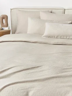 Westwing Collection Funda nórdica de lino lavado Airy