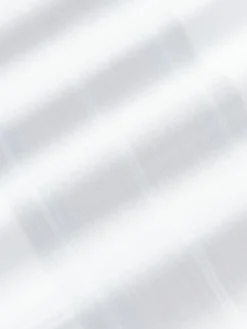 Westwing Collection Funda nórdica de percal a cuadros con ribete Scarlet