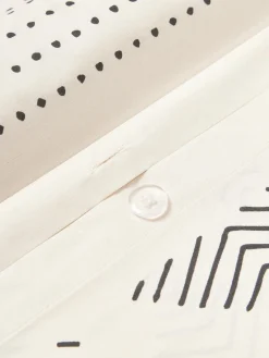 Westwing Collection Funda nórdica de percal con estampado boho Kohana^ Mantas|Fundas Nórdicas