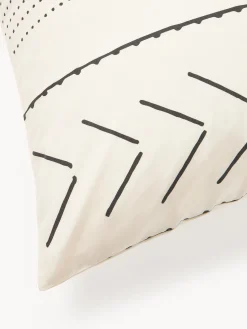 Westwing Collection Funda nórdica de percal con estampado boho Kohana^ Mantas|Fundas Nórdicas