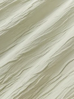 Westwing Collection Funda nórdica de percal de algodón lavado Leonora