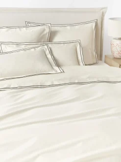 Westwing Collection Funda nórdica de satén Carlotta