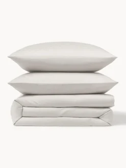 Westwing Collection Funda nórdica de satén Comfort^ Mantas|Fundas Nórdicas