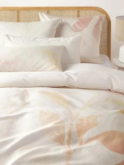 Westwing Collection Funda nórdica de satén estampada Marino^ Fundas Nórdicas|Mantas