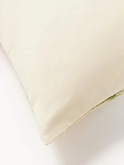 Westwing Collection Funda nórdica de satén estampado Anthea