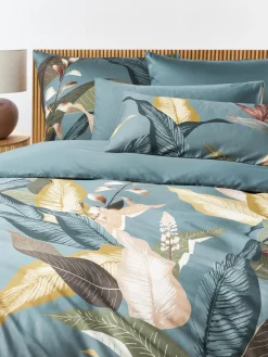 Westwing Collection Funda nórdica de satén Flora