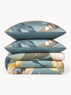 Westwing Collection Funda nórdica de satén Flora