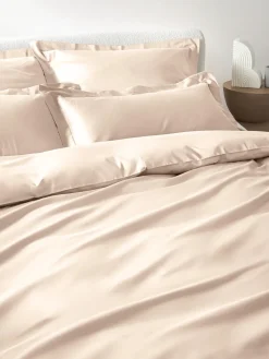 Westwing Collection Funda nórdica de satén Premium