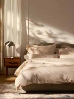 Westwing Collection Funda nórdica de satén Premium