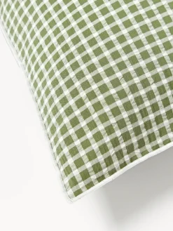 Westwing Collection Funda nórdica de seersucker con ribete Davey