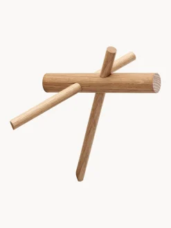 Normann Copenhagen Ganchos de pared de madera Sticks, 2 uds.