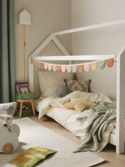 Niños benuta Guirnalda artesanal de algodón Hana, 240 cm