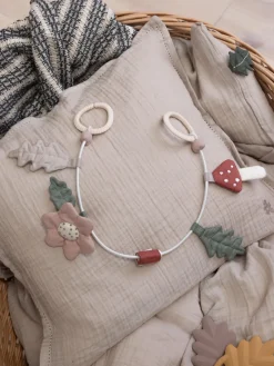 Sebra Guirnalda para carrito de algodón ecológico Fanto^Niños Juguetes Para Bebés|Juguetes Para Bebés