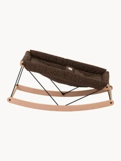 Niños Nobodinoz Hamaca para bebé de madera de haya Growing Green