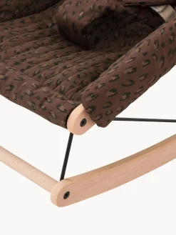 Niños Nobodinoz Hamaca para bebé de madera de haya Growing Green