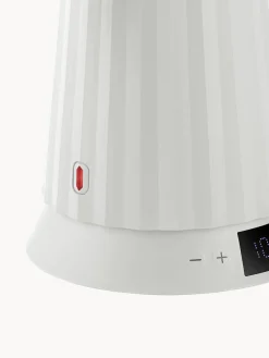 ALESSI Hervidor con control de temperatura Plissé, 1,7 L^ Hervidores Eléctricos