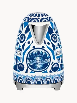 Smeg Hervidor Dolce & Gabbana - Blu Mediterraneo, 1,7 L^ Hervidores Eléctricos