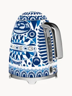 Smeg Hervidor Dolce & Gabbana - Blu Mediterraneo, 1,7 L^ Hervidores Eléctricos