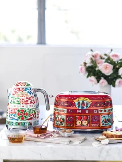 Smeg Hervidor Dolce & Gabbana - Sicily Is My Love, 1,7 L^ Hervidores Eléctricos