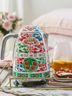 Smeg Hervidor Dolce & Gabbana - Sicily Is My Love, 1,7 L^ Hervidores Eléctricos