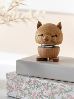 Hoptimist Cat^ Figuras Decorativas|Jarrones