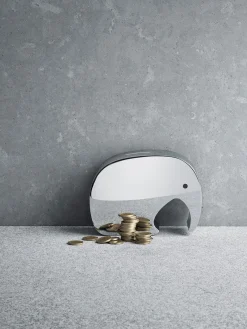 GEORG JENSEN Hucha de acero inoxidable Moneyphant