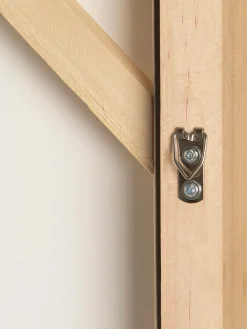 Andrea House Impresión artesanal en lienzo con marco de madera Tucman