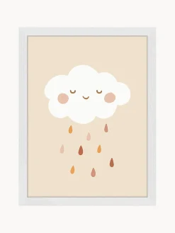 Any Image Impresión digital enmarcada Lovely Rain^Niños Decoración Infantil