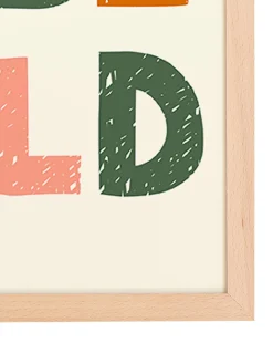 Niños Any Image Impresión digital enmarcada Born to Be Wild