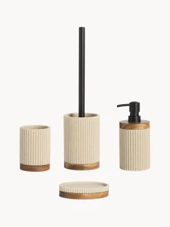 Andrea House Jabonera con madera Laura