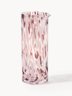 Westwing Collection Jarra artesanal con estampado a lunares Oakley, 1,1 L^ Jarras De Agua|Vajillas Completas