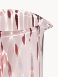 Westwing Collection Jarra artesanal con estampado a lunares Oakley, 1,1 L^ Jarras De Agua|Vajillas Completas