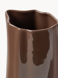 Westwing Collection Jarra de porcelana con forma orgánica Joana, 1,6 L