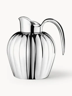 GEORG JENSEN Jarra termo de acero inoxidable con relieves Bernadotte, 800 ml^ Termos|Menaje De Mesa