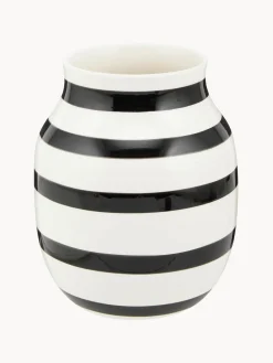 KÄHLER Jarrón artesanal de cerámica Omaggio, 20 cm