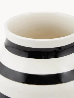 KÄHLER Jarrón artesanal de cerámica Omaggio, 20 cm