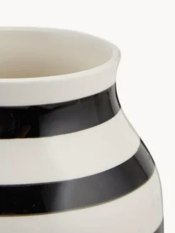 KÄHLER Jarrón artesanal de cerámica Omaggio, 20 cm