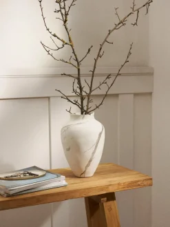 Westwing Collection Jarrón artesanal Latona, Al 30 cm^ Jarrones|Jarrones