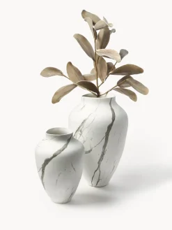 Westwing Collection Jarrón artesanal Latona, Al 41 cm